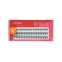 Ibra - Individual false eyelashes 20D/0.07 C - Mix of sizes