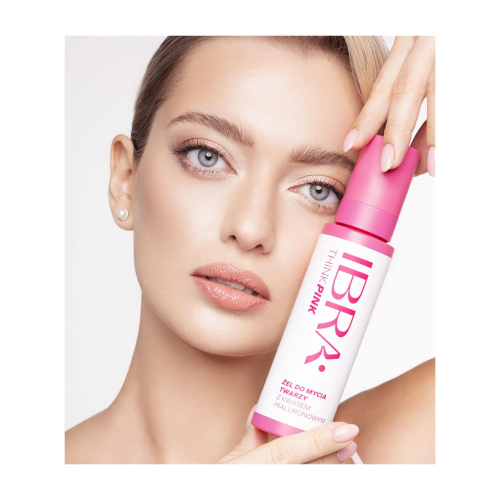 Ibra - *Think Pink* - Facial cleansing gel with hyaluronic acid