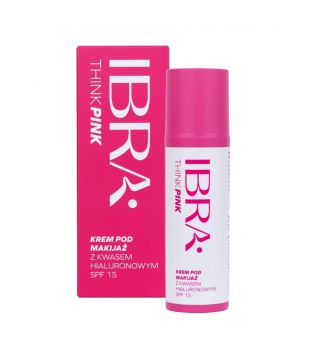Ibra - *Think Pink* - Hydrating primer with hyaluronic acid SPF15