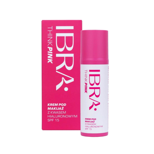 Ibra - *Think Pink* - Hydrating primer with hyaluronic acid SPF15