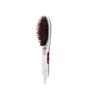 ID Italian Design - Soft Touch Ceramic & Infrared Straightening Brush