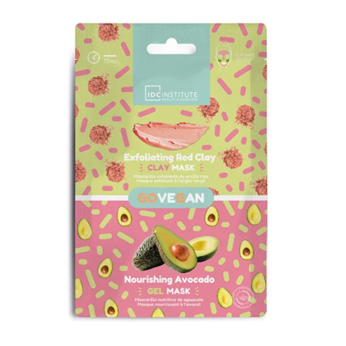 IDC Institute - *GoVegan* - 2-in-1 Face Mask - Exfoliating and Nourishing