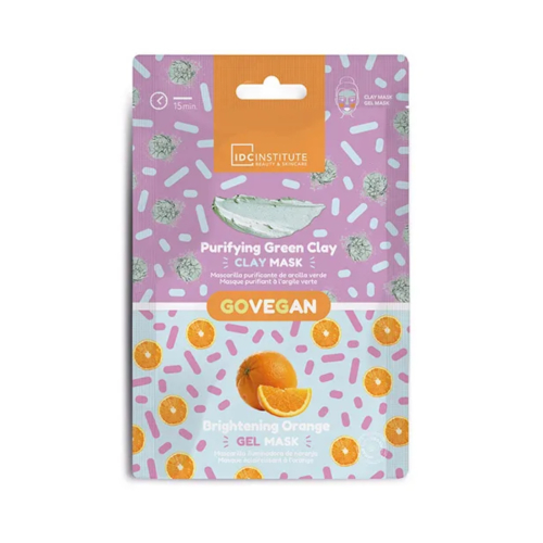 IDC Institute - *GoVegan* - 2-in-1 Purifying and Brightening Face Mask