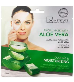 IDC Institute - Mask with Aloe Vera - refreshing and moisturizing