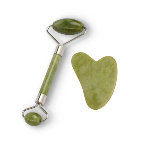 IDC Institute - Facial roller and jade gua sha set