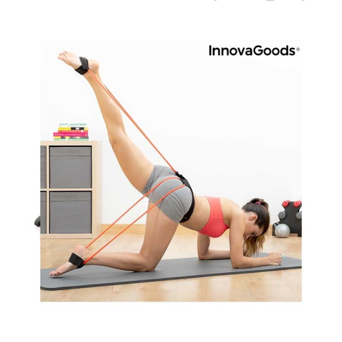 InnovaGoods - Belt with resistance bands for buttocks Bootrainer