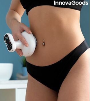 InnovaGoods - Cellout Rechargeable Suction and Heat Anti-Cellulite Massager