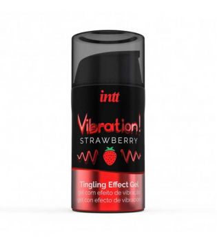 Intt - Exciting Gel with Vibration Effect - Strawberry