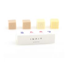 Inuit - Pack 4 solid facial soaps Golden Skin Box