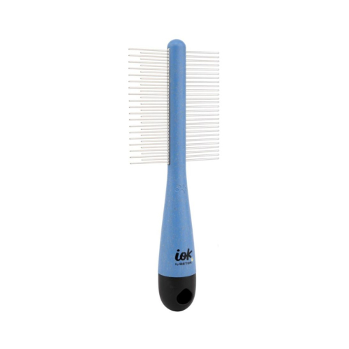 IOK by Beter - Double Prong Metal Pet Comb