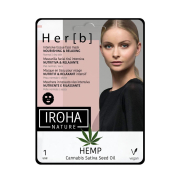 Iroha Nature - *Hemp* - Intensive tissue face mask - Nourishing and relaxing