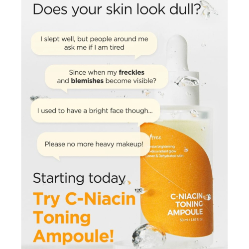 ISNtree - *C-Niacin* - Moisturizing and repairing serum Toning Ampoule