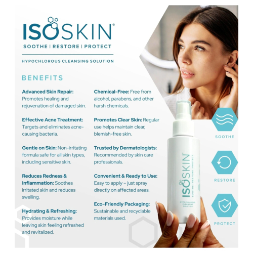ISOCLEAN - *ISOSKIN* - Face and body spray Hypochlorous - 100ml
