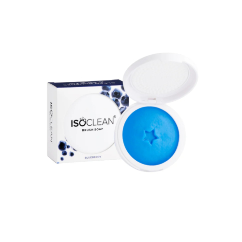 ISOCLEAN - Compact Soap Brush Cleaner - Blueberry