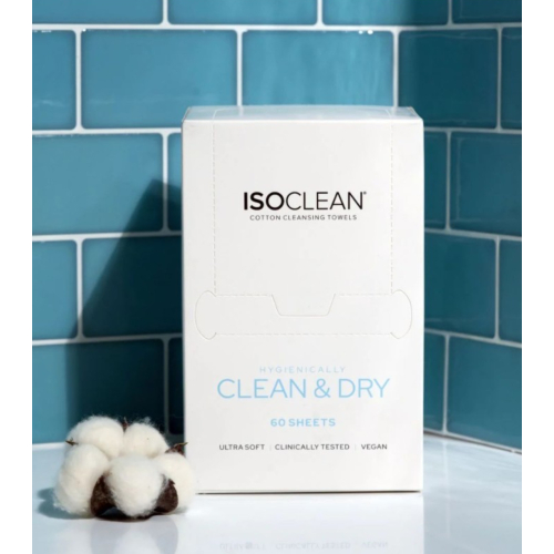 ISOCLEAN - Disposable cotton wipes - 60 uds