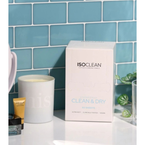 ISOCLEAN - Disposable cotton wipes - 60 uds