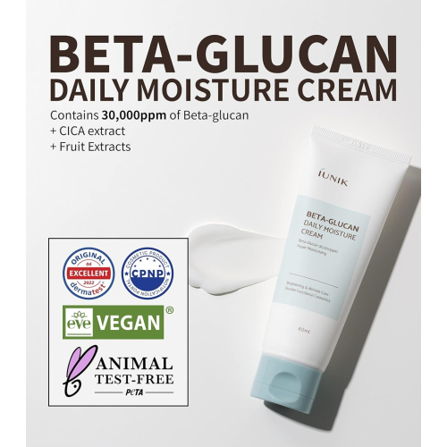 iUNIK - Moisturizing facial cream Beta-Glucan