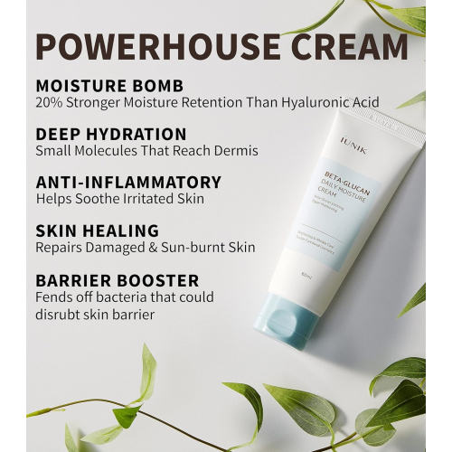 iUNIK - Moisturizing facial cream Beta-Glucan