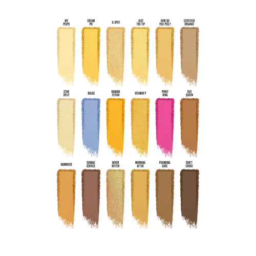 Jeffree Star Cosmetics - *Banana Fetish* - Eyeshadow Palette Artistry Banana Fetish