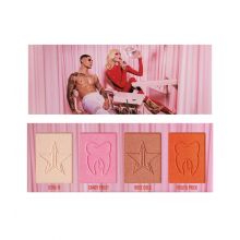Jeffree Star Cosmetics - *Blood Sugar Anniversary Collection* - Highlighter Palette - Cavity Skin Frost