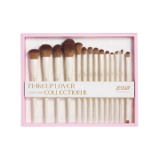Jessup Beauty - *Collection II* - Brush Set with Case - Light Gray