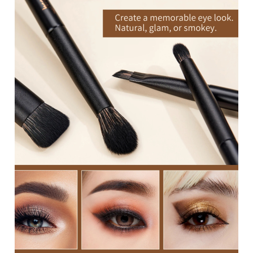 Jessup Beauty - *Collection III* - Brush set with box - Elegant Black