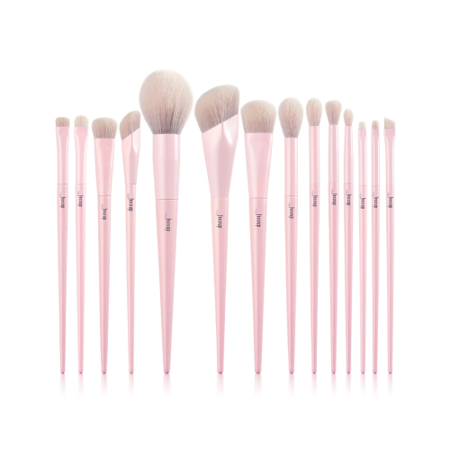 Jessup Beauty - *Collection IV* - Brush set with box - Crystal Pink