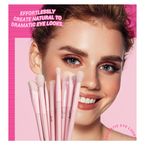 Jessup Beauty - *Collection IV* - Brush set with box - Crystal Pink