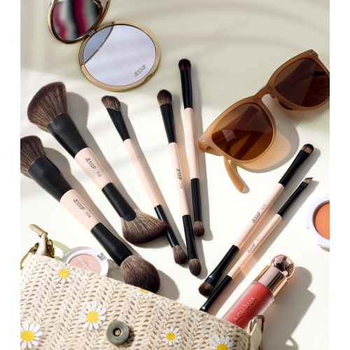 Jessup Beauty - *Collection VI* - Set of 7 brushes - T600: Peach Dust