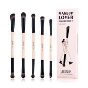 Jessup Beauty - *Collection VI* - Brush set 5 brushes - Peach Dust