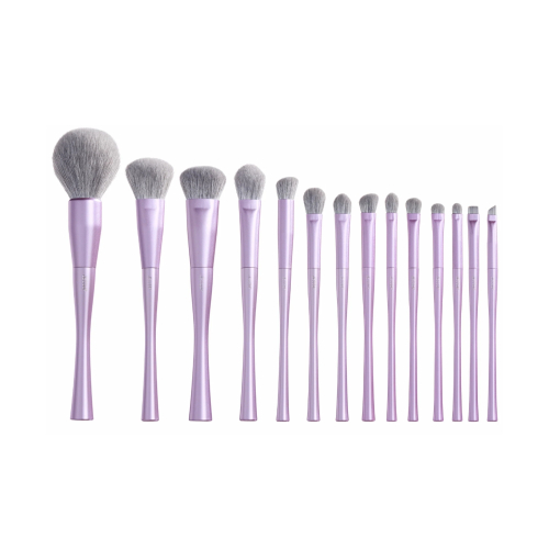 Jessup Beauty - *Everyday Glam* - Brush Set 14pc Luxury Purple - T512