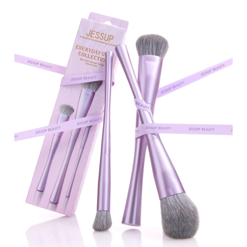 Jessup Beauty - *Everyday Glam* - Brush Set Face Coverage Trio - T513