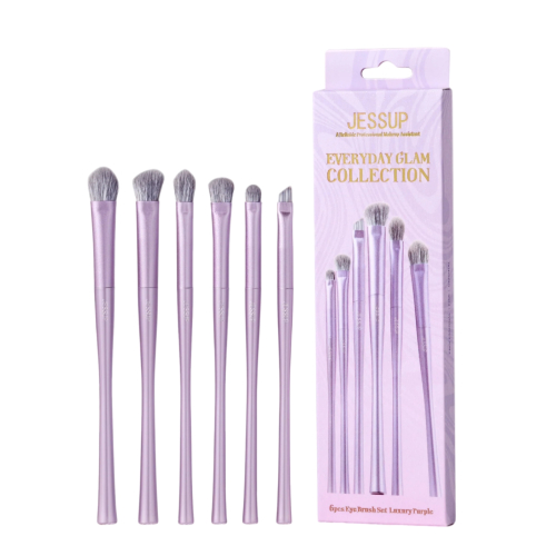 Jessup Beauty - *Everyday Glam* - Brush set Luxury Purple - T516