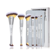 Jessup Beauty - *Innovation in Hand, Beauty in Heart* - Set of 7 Double Brushes - Quiet Gray