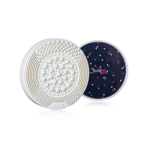 Jessup Beauty - 2 in 1 Brush Cleaner My Cleaner Case - White