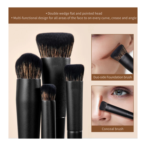 Jessup Beauty - *Makeup Lover Collection III* - Set of 14 brushes - Elegant Black