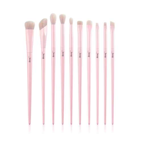 Jessup Beauty - *Makeup Lover Collection IV* - Set of 10 brushes - Crystal Pink