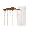 Jessup Beauty - *Makeup Lover Collection* - Brush Set 14 pieces - T329: Light Gray