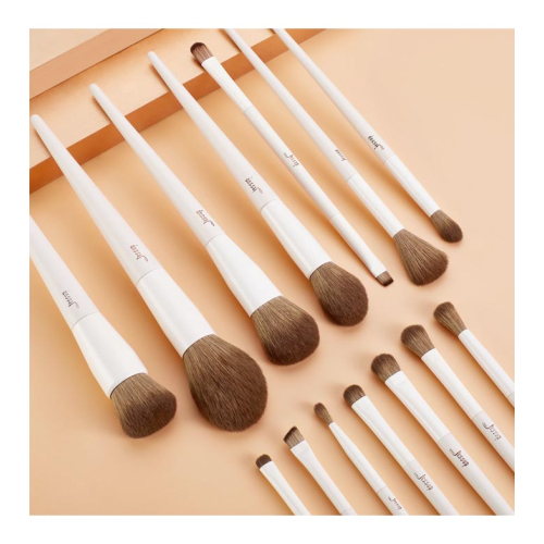 Jessup Beauty - *Makeup Lover Collection* - Brush Set 14 pieces - T329: Light Gray