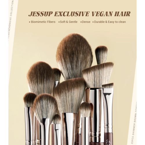 Jessup Beauty - *Master Collection* - Set of 25 brushes - Shimmer Brown