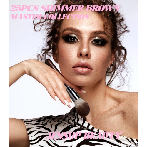Jessup Beauty - *Master Collection* - Set of 25 brushes - Shimmer Brown