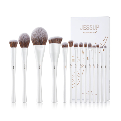 Jessup Beauty - Set of 14 brushes - Cloud Dancer