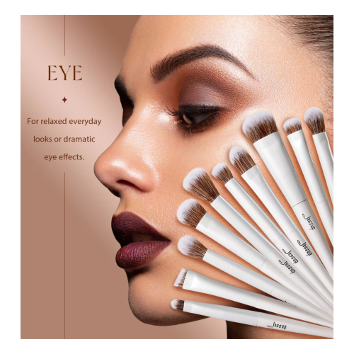 Jessup Beauty - Set of 14 brushes - Cloud Dancer