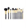 Jessup Beauty - 15 pcs Brush Set - T093: Black/Gold