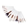 Jessup Beauty - 15 pieces brush set - T220: White/Rose Gold