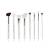 Jessup Beauty - 8 piece brush set - T239: White/Silver