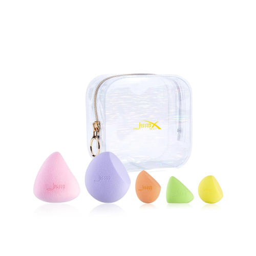 Jessup Beauty - Set of sponges and cosmetic bag My Magical Makeup Sponges
