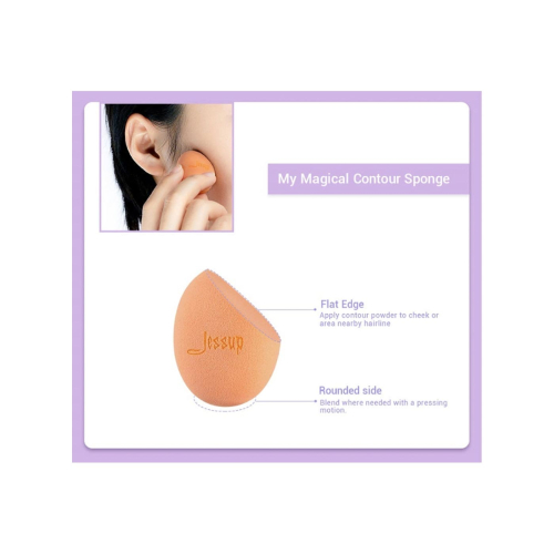 Jessup Beauty - Set of sponges and cosmetic bag My Magical Makeup Sponges