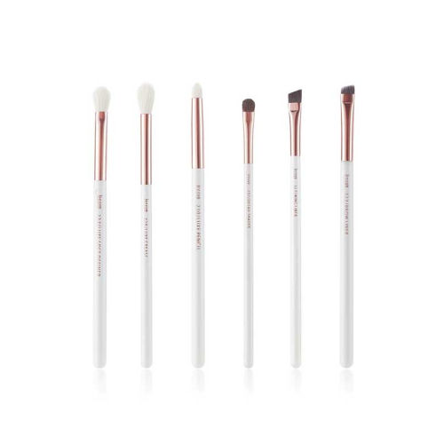 Jessup Beauty - 6 pcs Brush Set - T221: White/Rose Gold