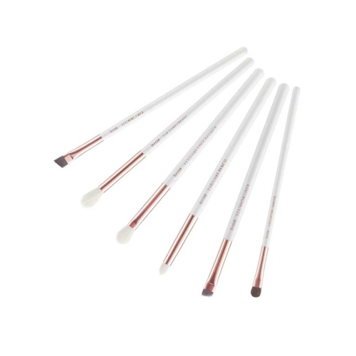 Jessup Beauty - 6 pcs Brush Set - T221: White/Rose Gold